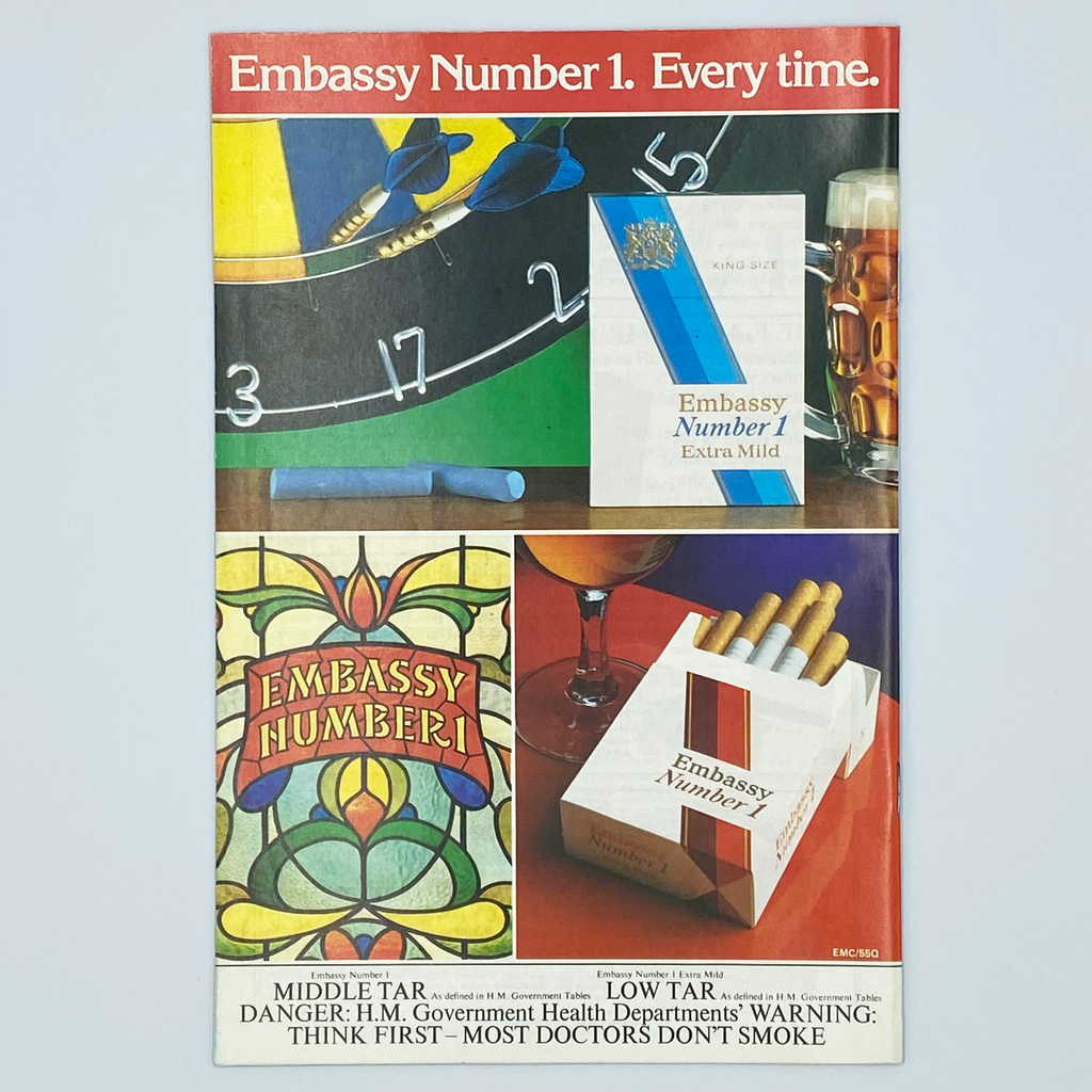 England vs Hungary Programme & Ticket (18 November, 1981)