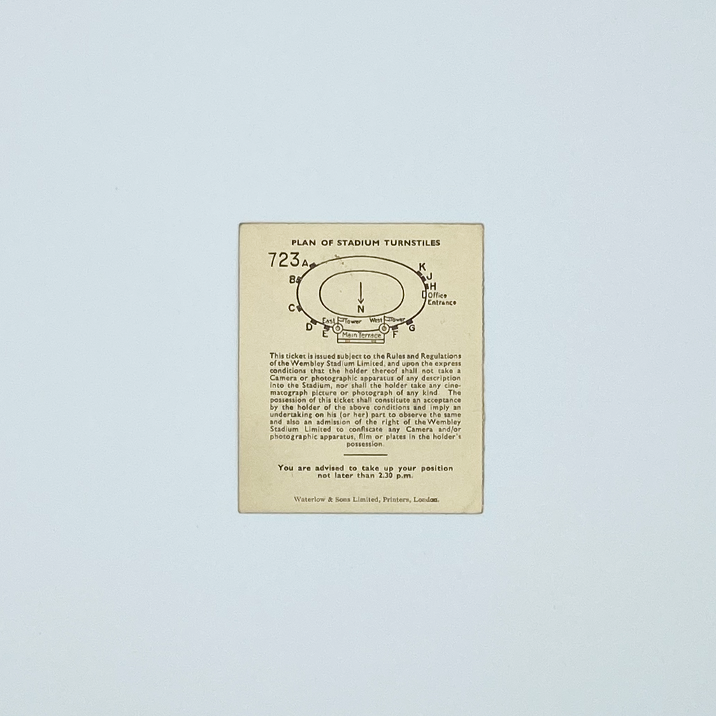 England vs Scotland Programme & Ticket (9 April, 1949)