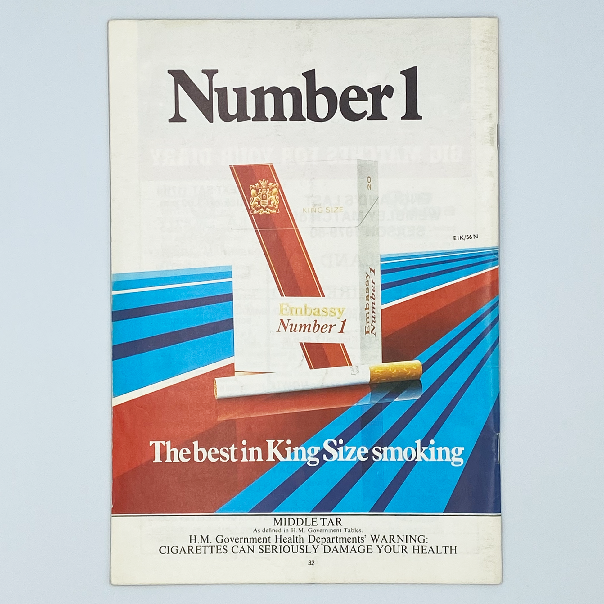 England vs Argentina Programme & Ticket (31 May, 1980)