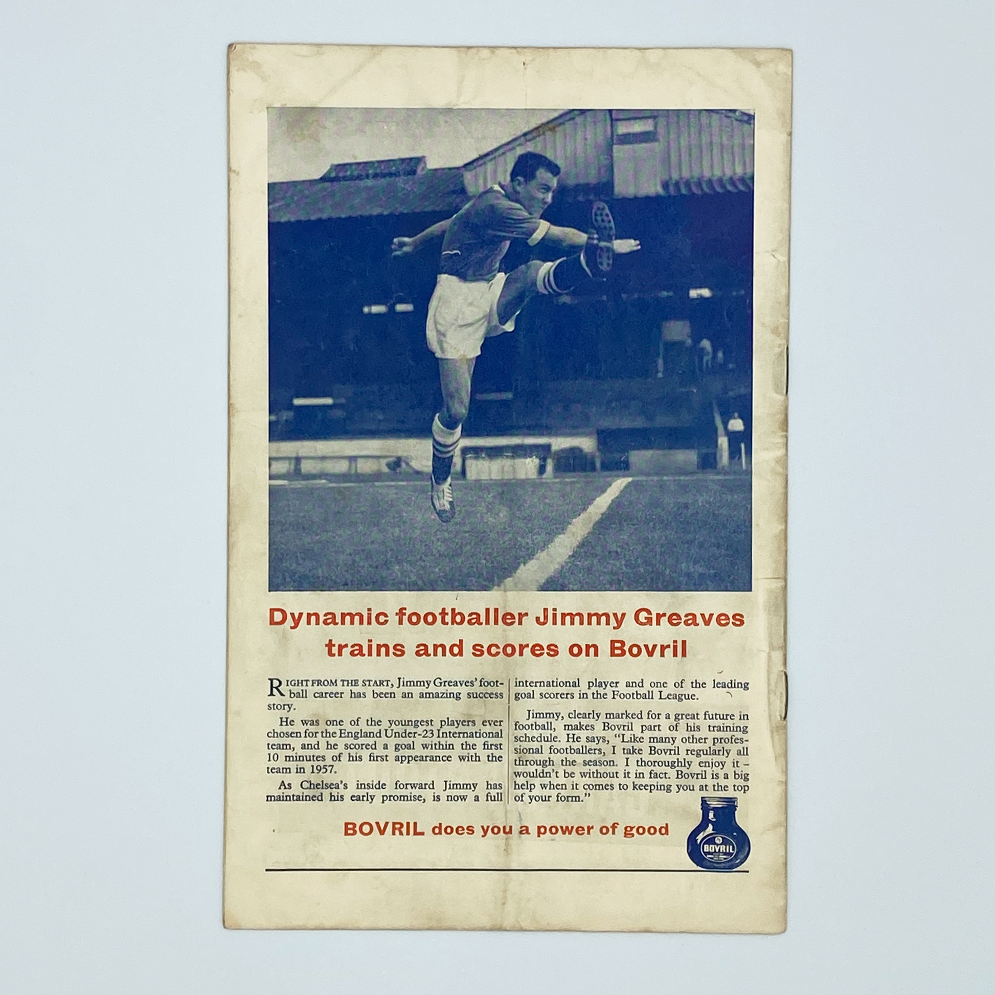 England vs Sweden Programme & Ticket (28 October, 1959)