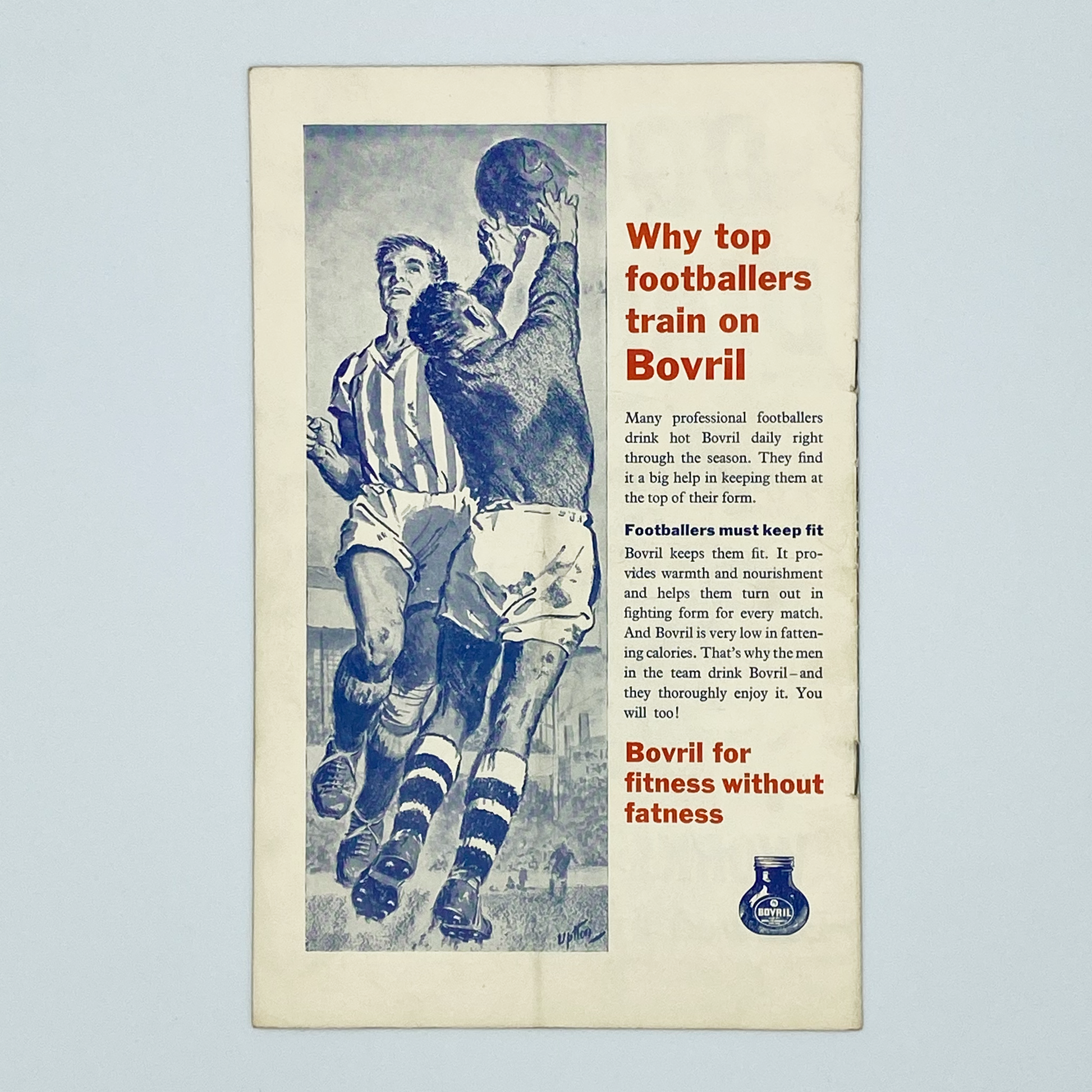 England vs Switzerland Programme (9 May, 1962)
