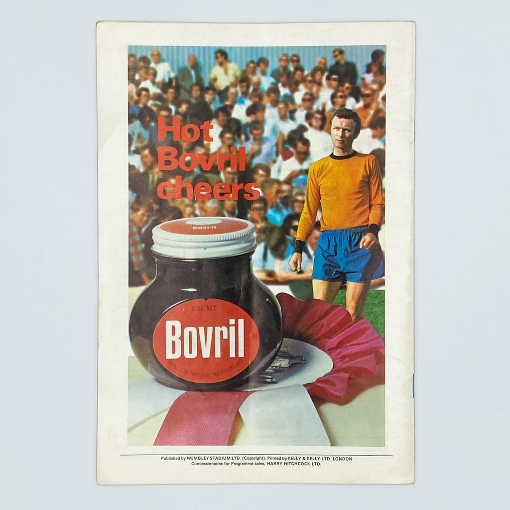 England vs Switzerland Programme & Ticket (10 November, 1971)