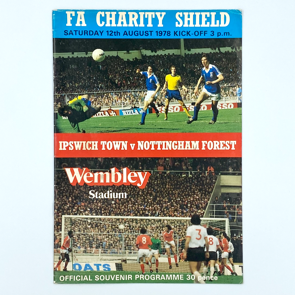 1981 Charity Shield Programme (12 August, 1978)