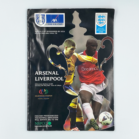 2001 FA Cup Final Programme