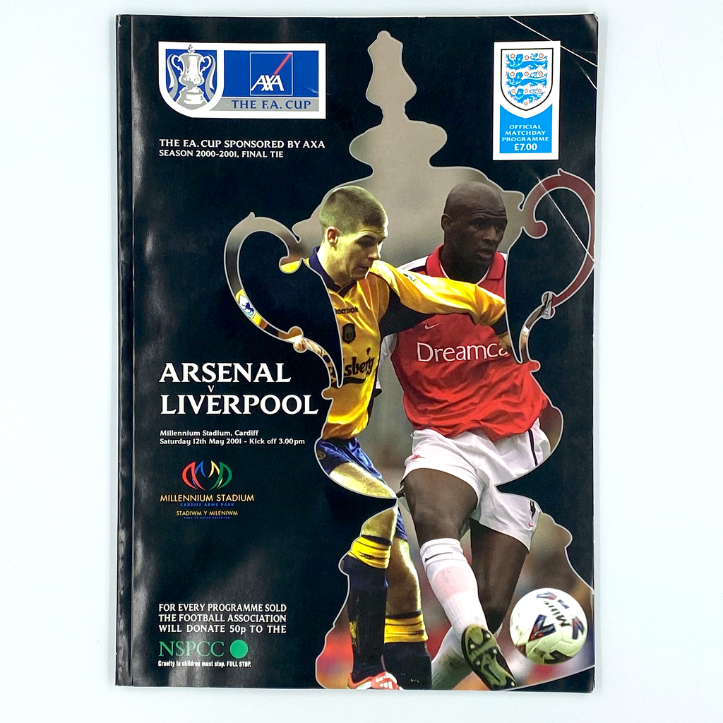 2001 FA Cup Final Programme & Ticket
