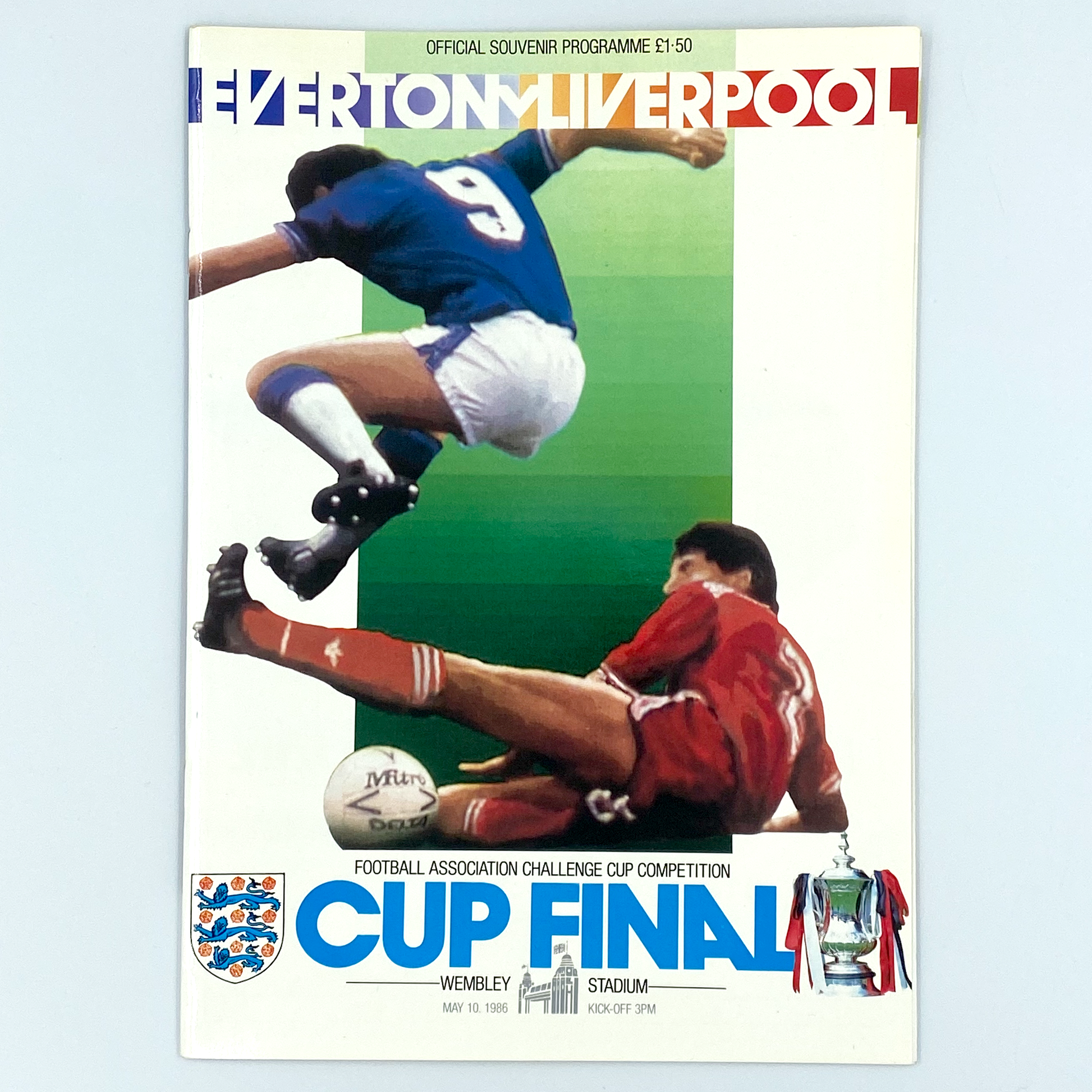 1986 FA Cup Final Programme