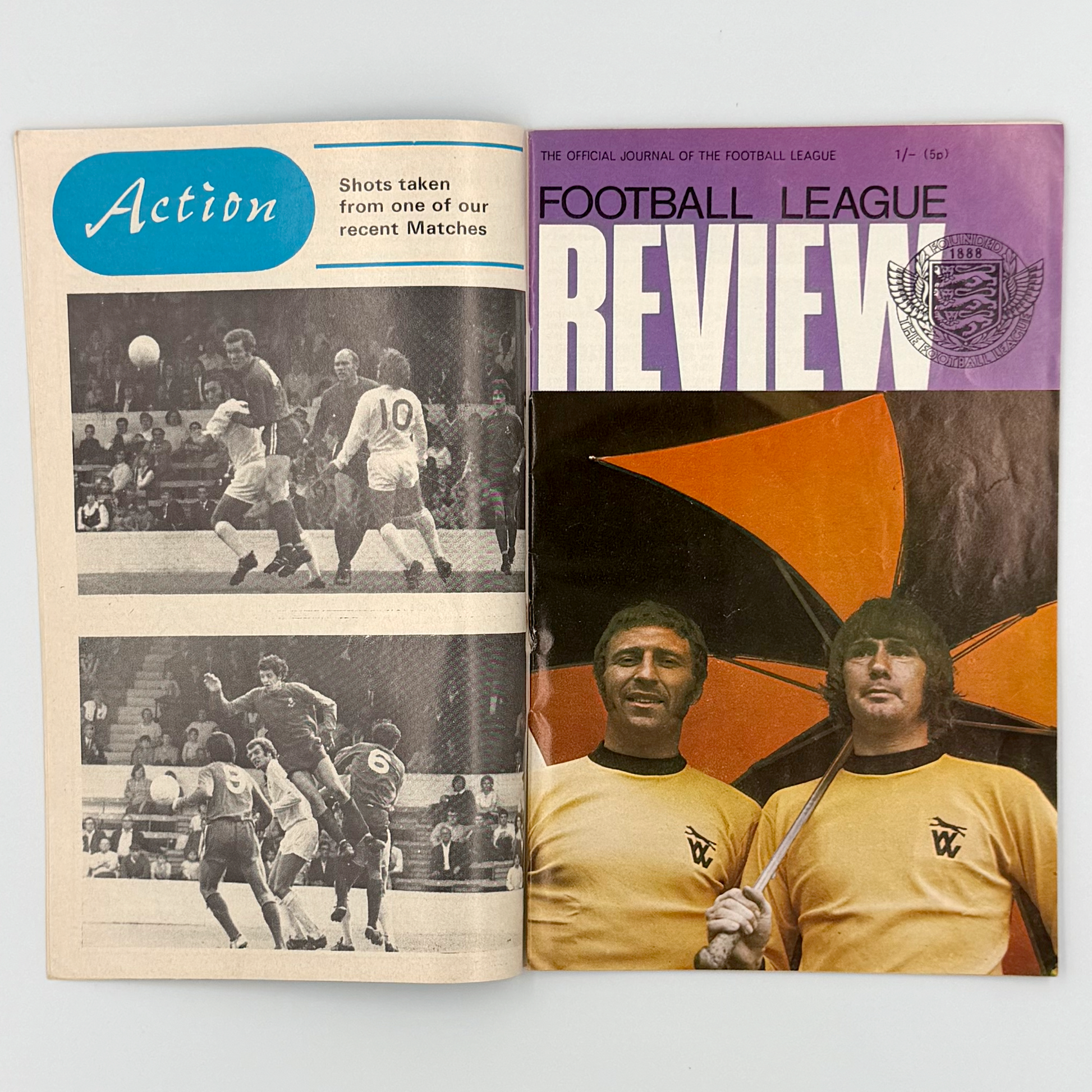 Millwall vs Blackburn Rovers Programme (10 October, 1970)