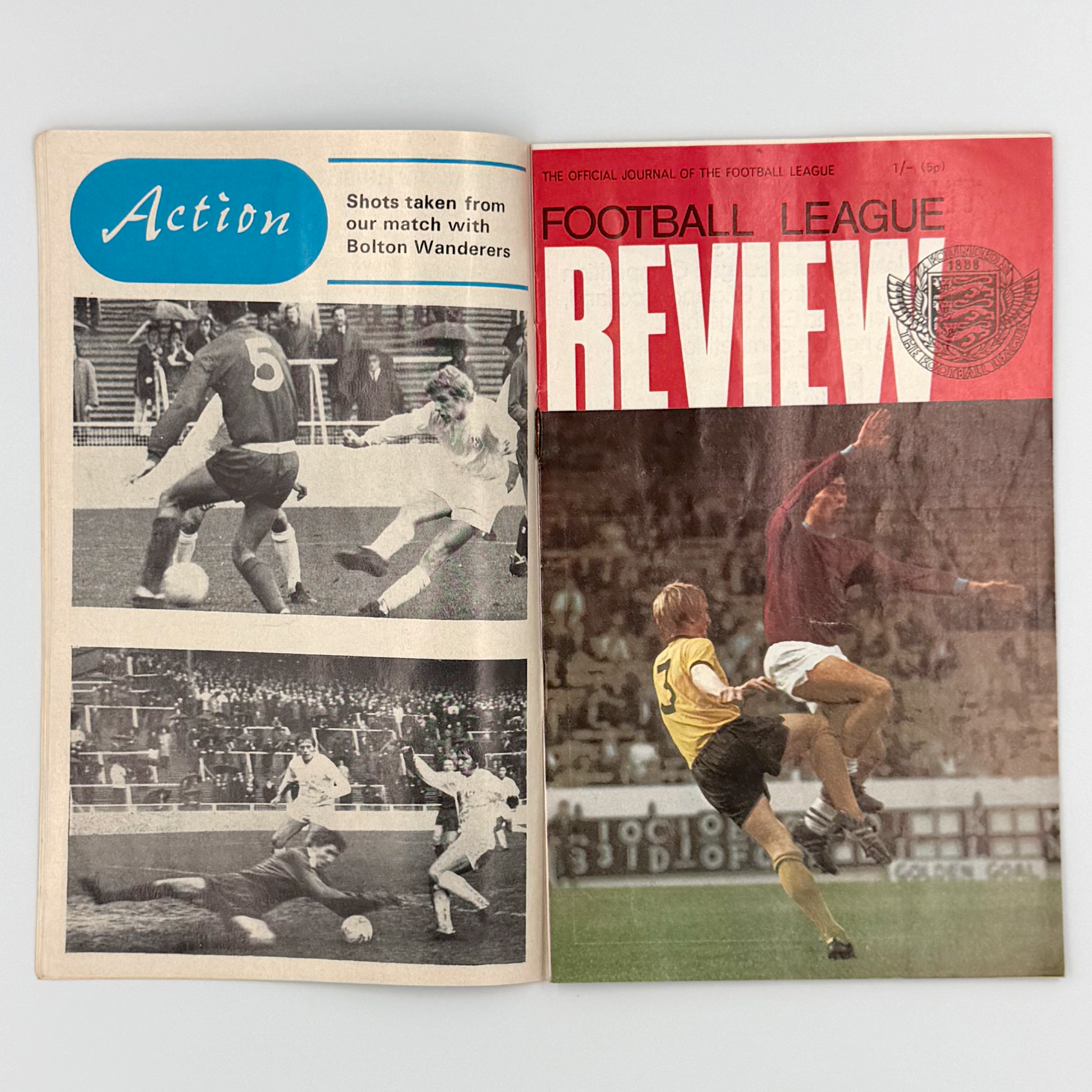 Millwall vs Bristol City Programme (21 November, 1970)
