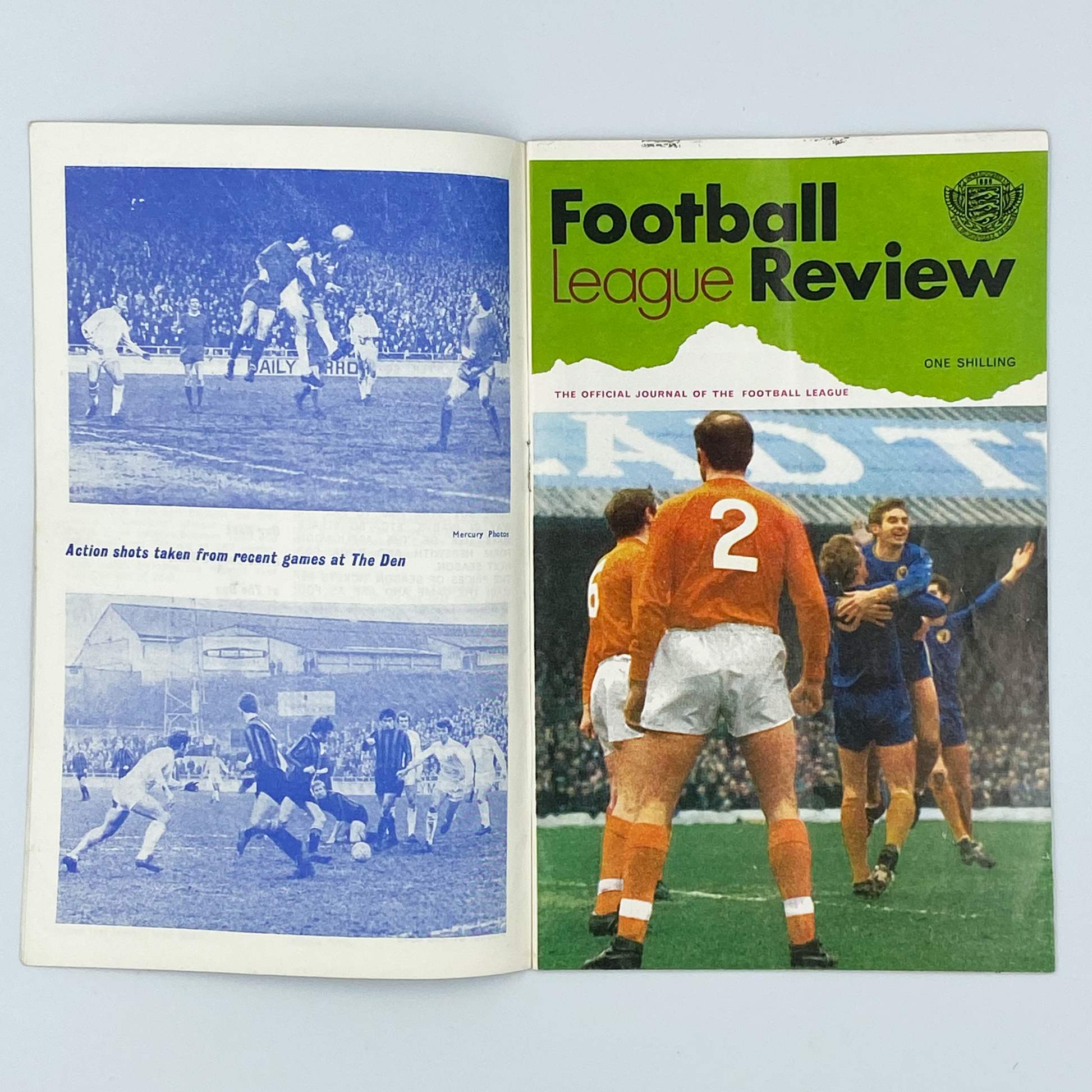 Millwall vs Preston North End Programme (30 March, 1970)