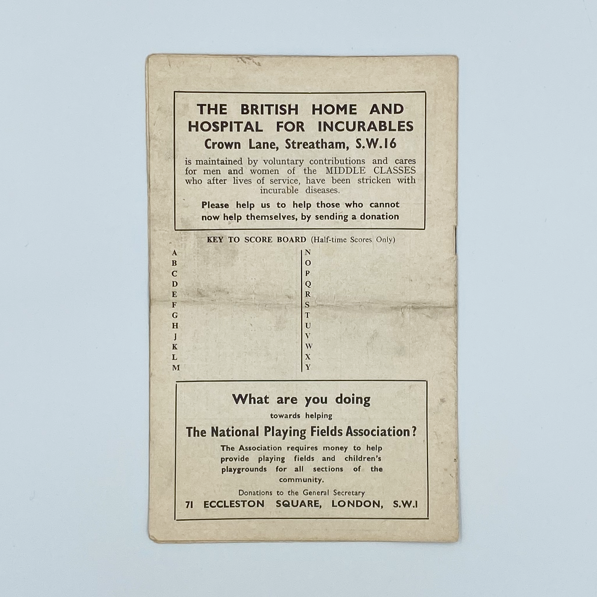 Millwall vs Queens Park Rangers Programme (30 September, 1957)