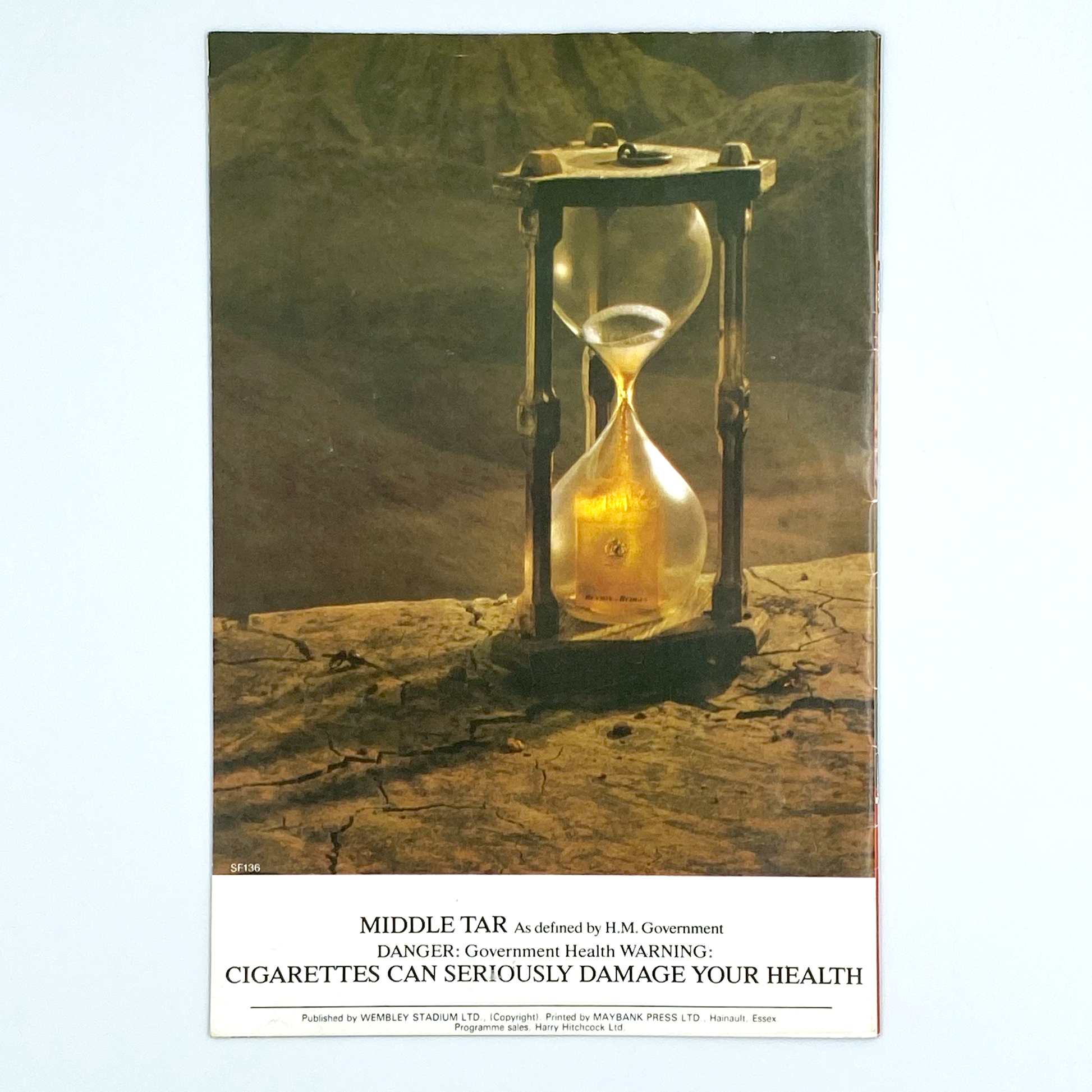 1983 Charity Shield Programme (20 August, 1983)