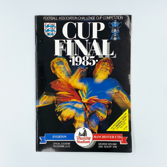 1985 FA Cup Final Programme