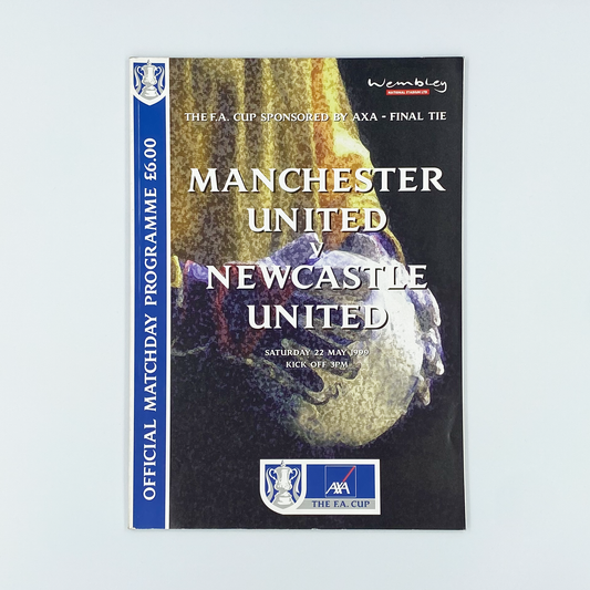 1999 FA Cup Final Programme