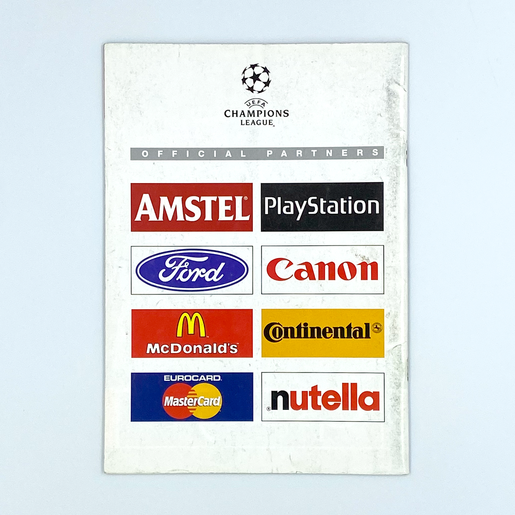 Newcastle United vs PSV Eindhoven Programme (5 November, 1997)