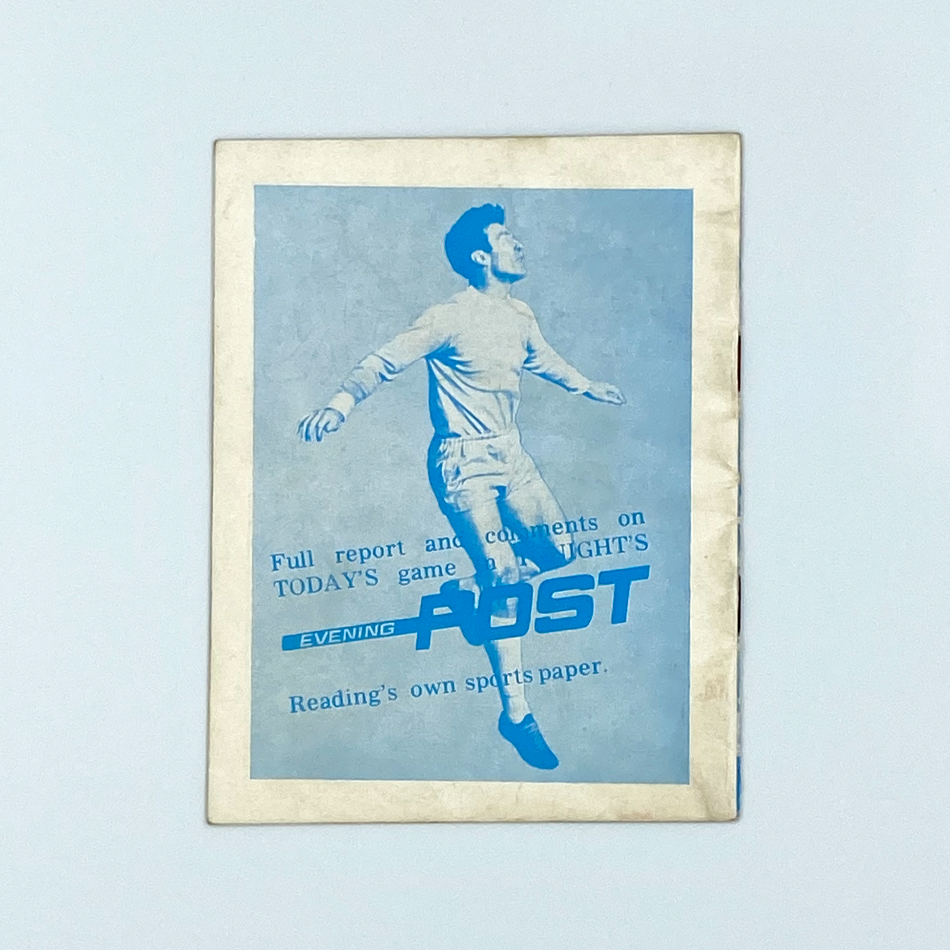 Reading vs Doncaster Rovers Programme (12 April, 1967)