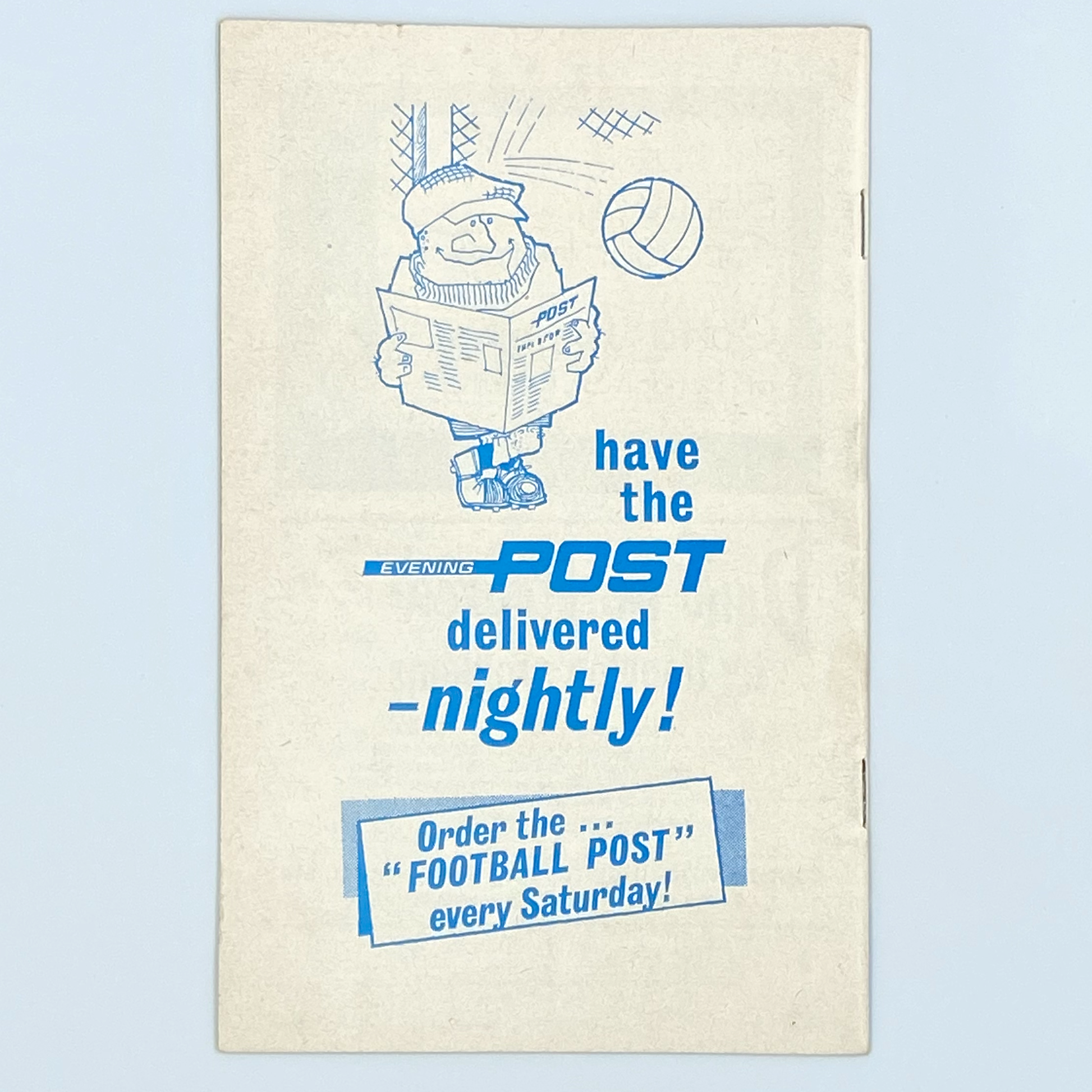 Reading vs Colchester United Programme (28 October, 1967)