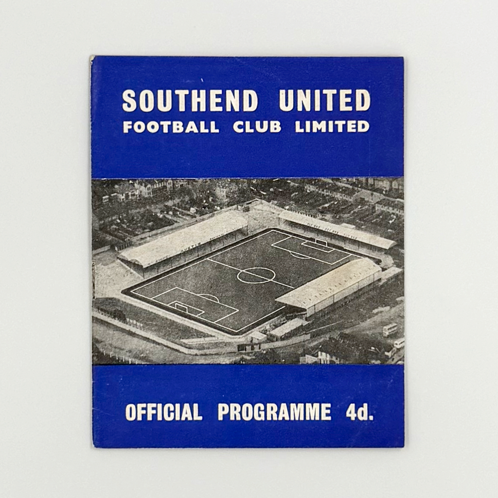 Southend United vs Northampton Town Programme (8 December, 1962)
