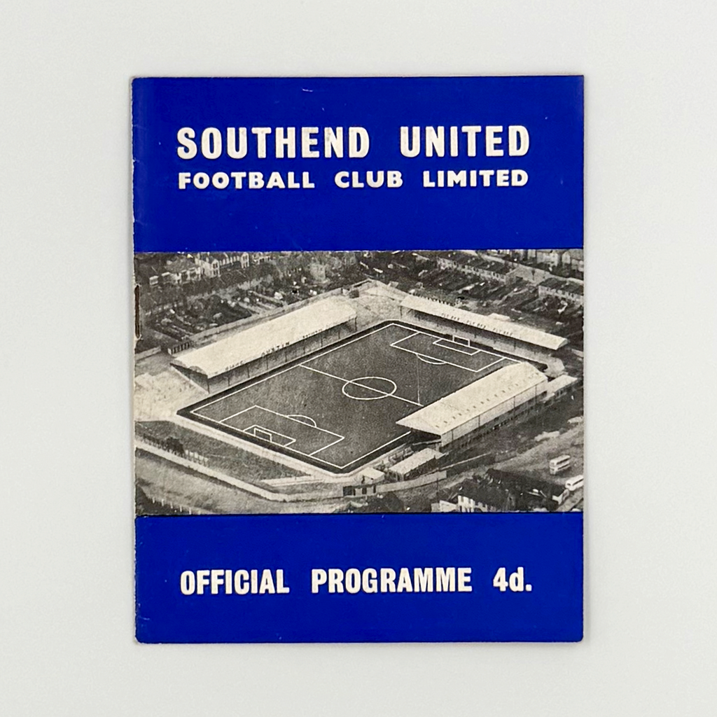 Southend United vs Portsmouth Programme (28 August, 1961)
