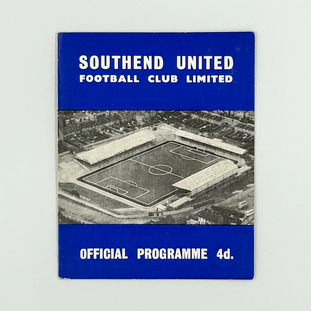 Southend United vs Halifax Town Programme (2 December, 1961)