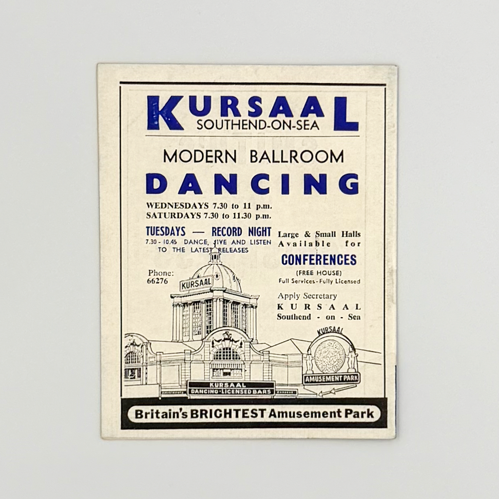 Southend United vs Birmingham City Programme (25 January, 1964)