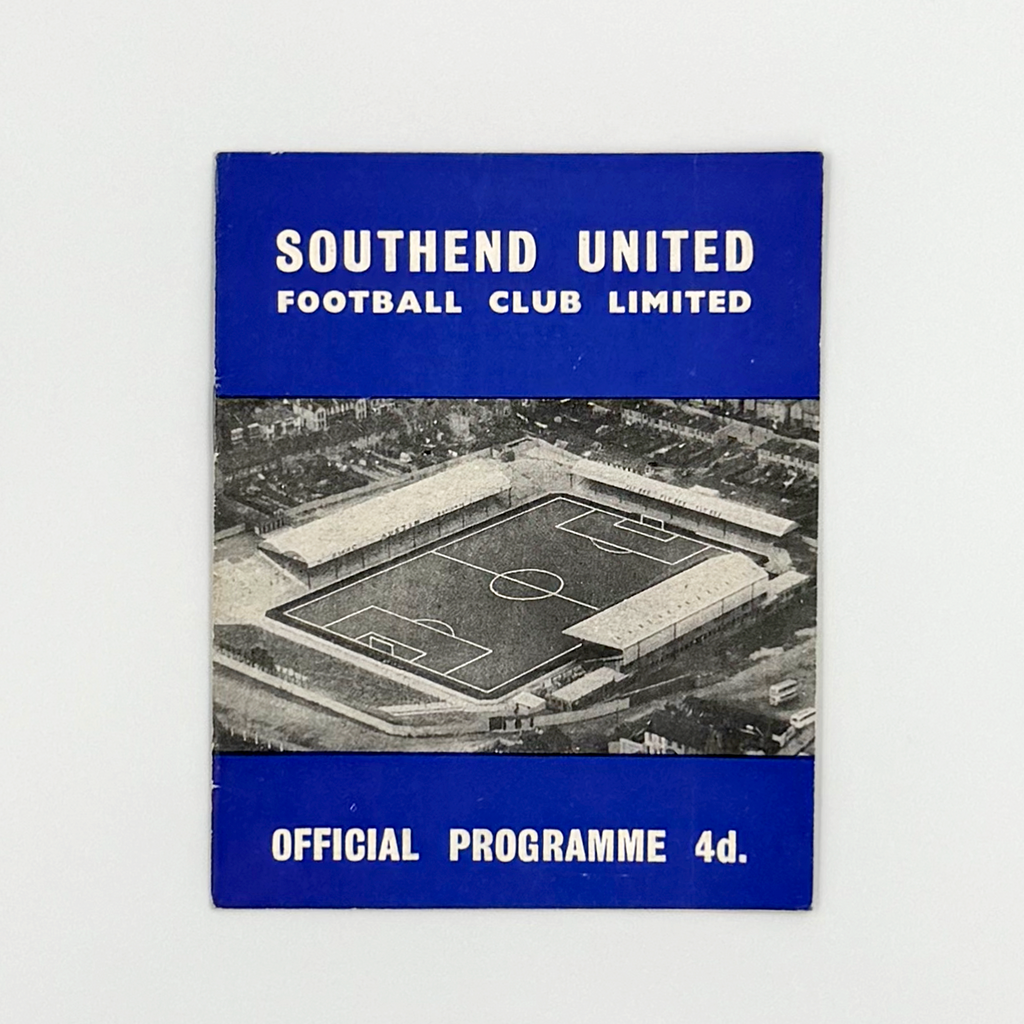 Southend United vs Crystal Palace Programme (26 December, 1963)