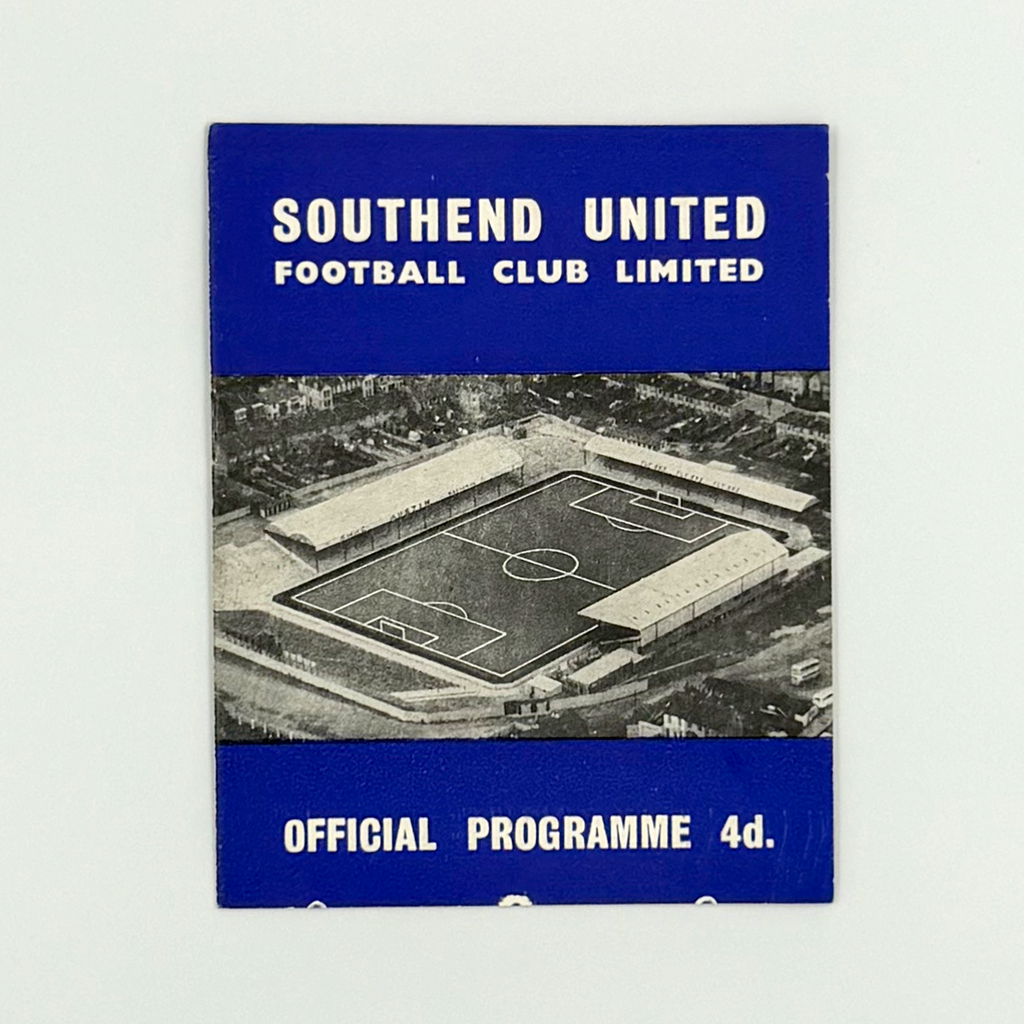 Southend United vs Hull CIty Programme (26 December, 1962)