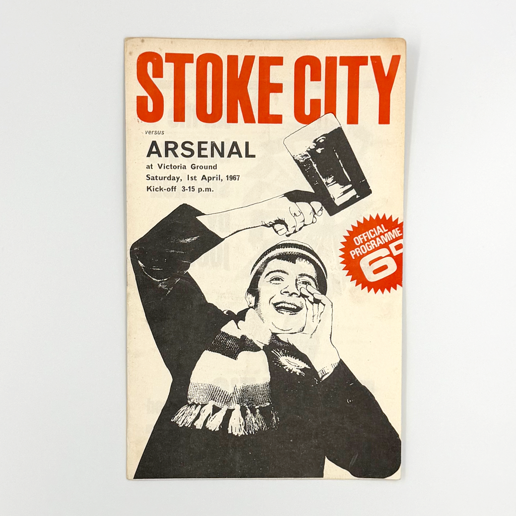 Stoke City vs Arsenal Programme (1 April, 1967)