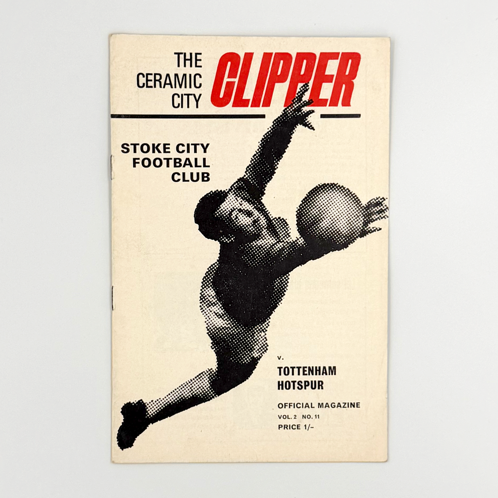Stoke City vs Tottenham Hotspur Programme (25 October, 1969)
