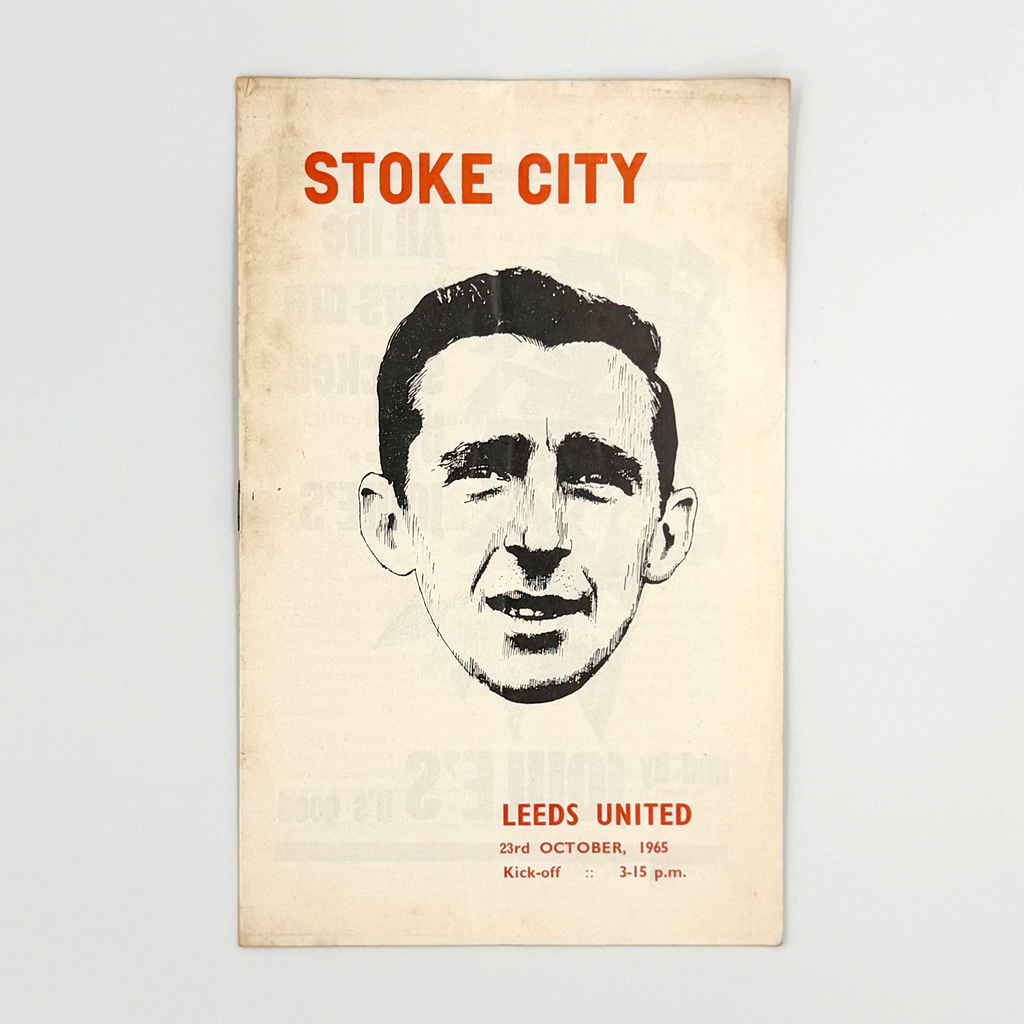 Stoke City vs Leeds United Programme (23 October, 1965)