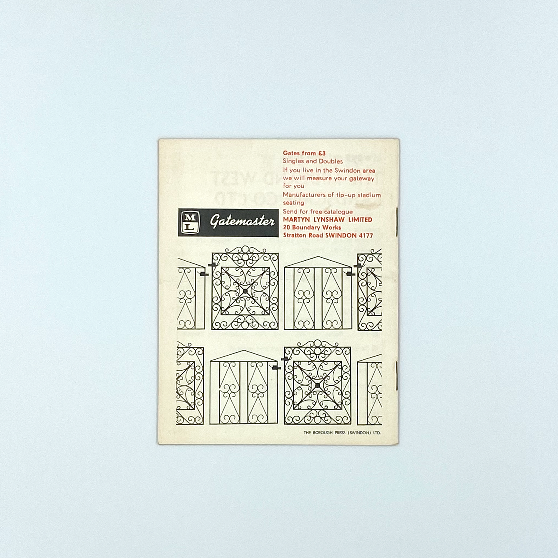 Swindon Town vs Grimsby Town Programme (3 September, 1963)