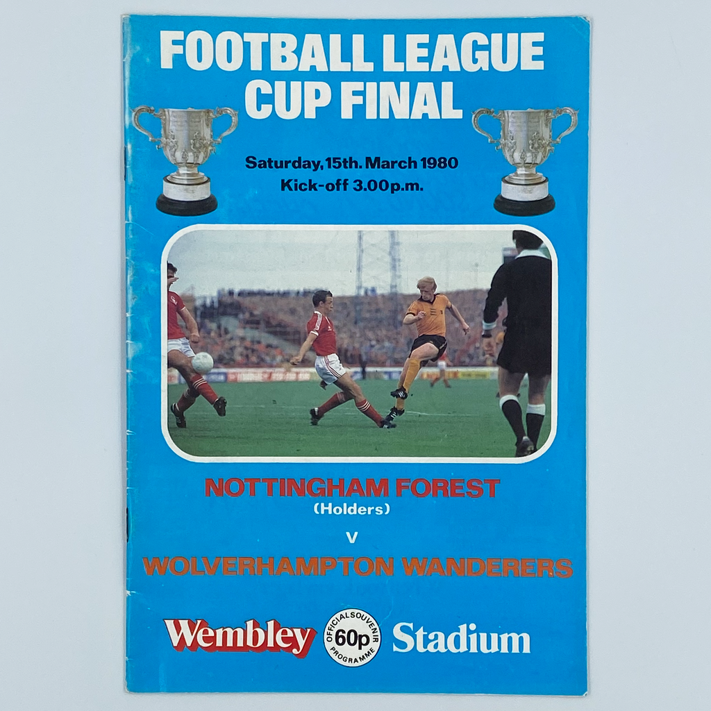 1980 League Cup Final Programme