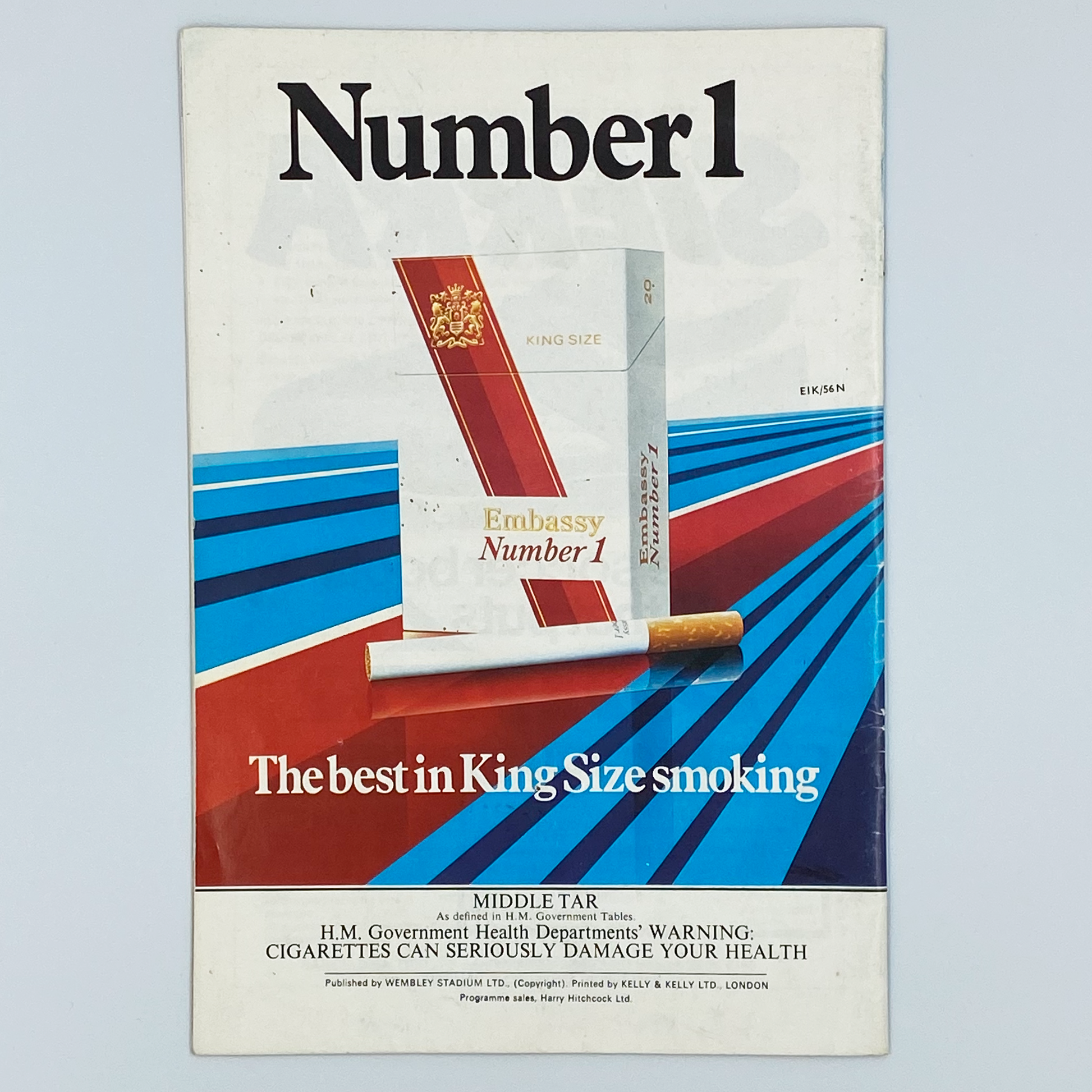 1980 League Cup Final Programme