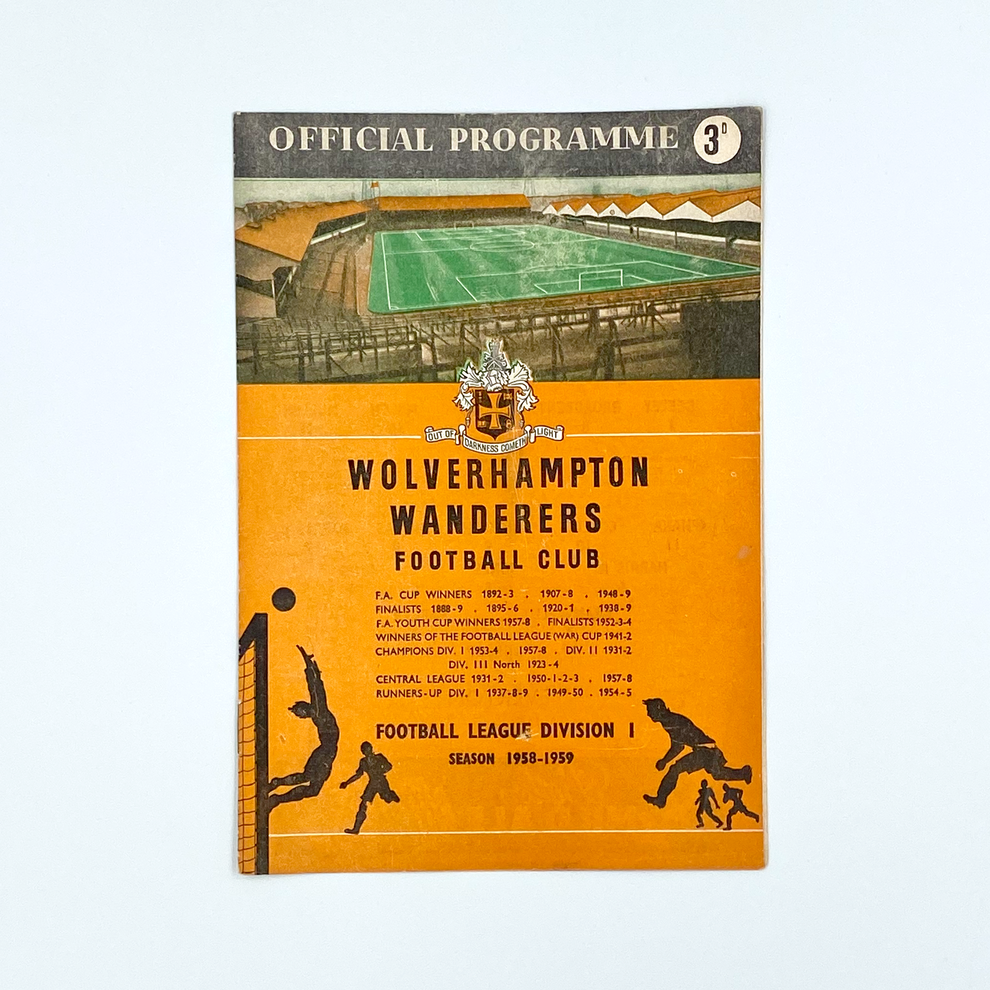 Wolverhampton Wanderers vs Everton Programme (6 December, 1958)