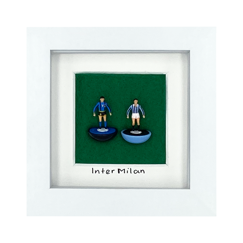 Inter Milan - Framed Subbuteo