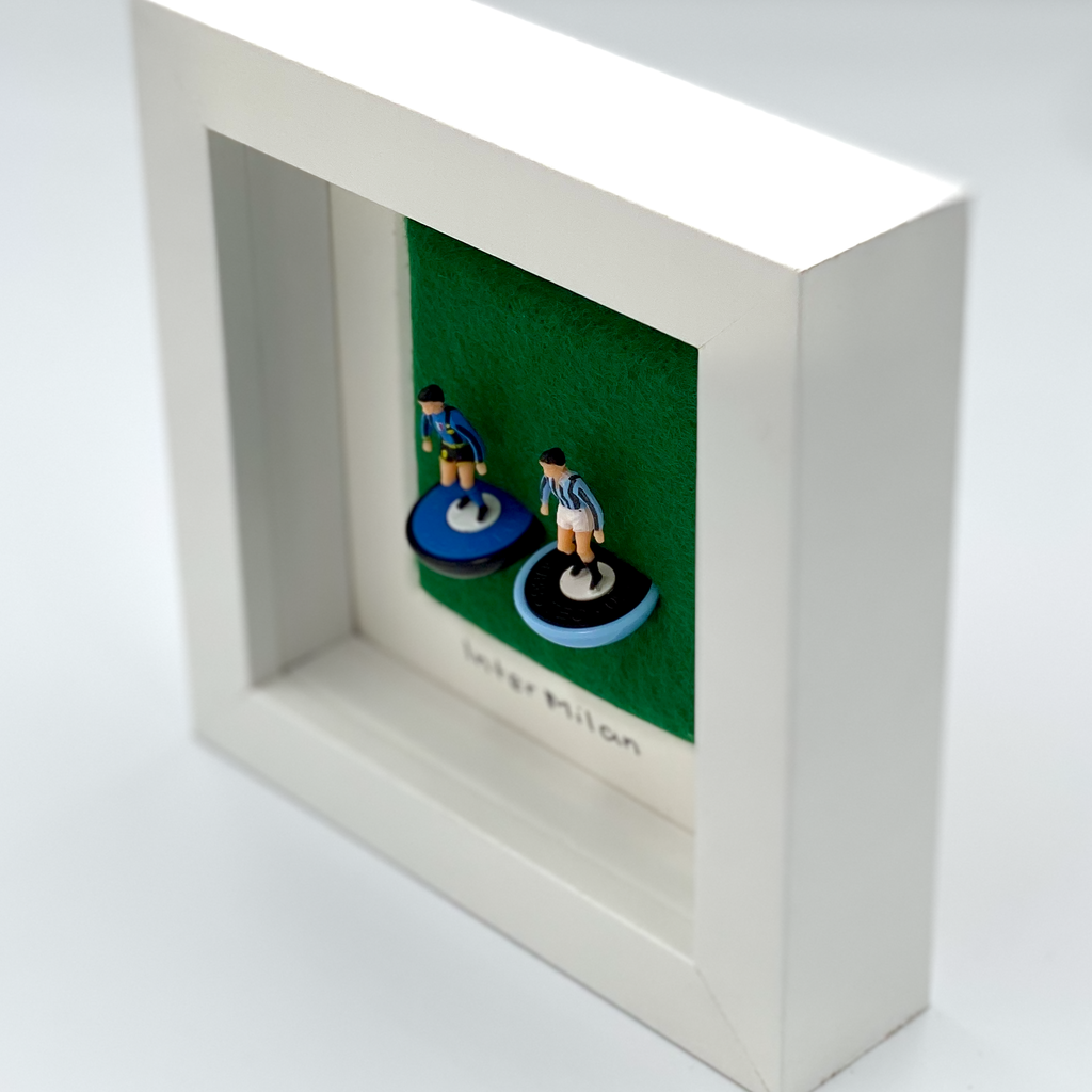 Inter Milan - Framed Subbuteo