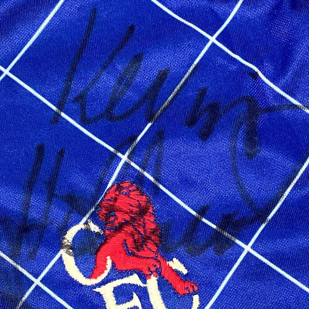 Signed Chelsea Home Shirt (1987-89)