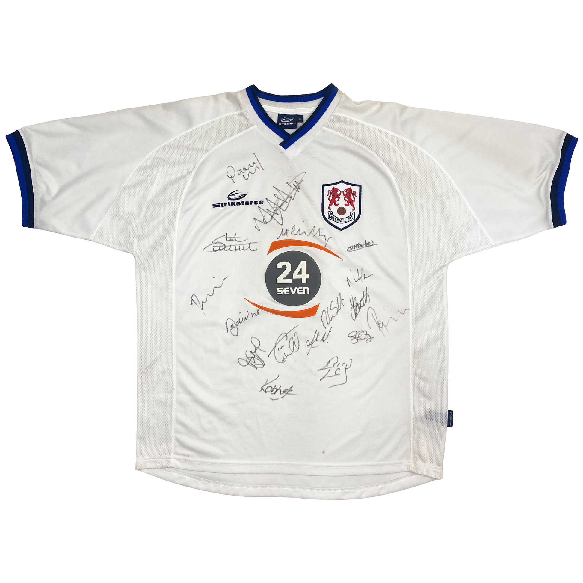Signed Millwall Away Shirt (2001-02) | Extra Large