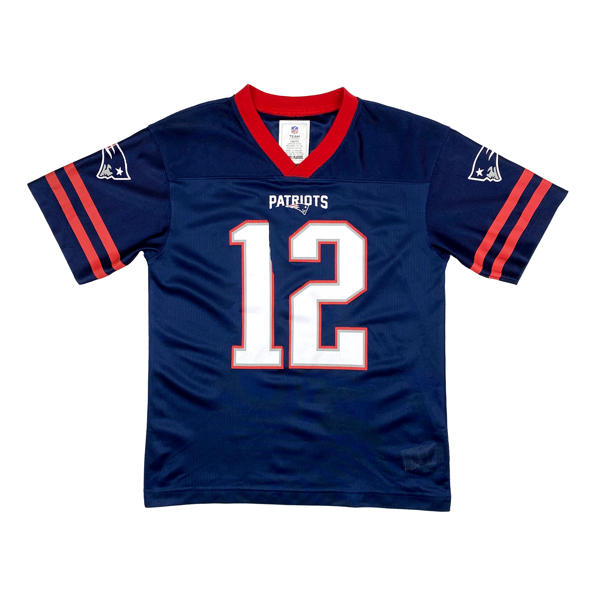 New England Patriots Jersey - Brady 12 | 10-11 Years