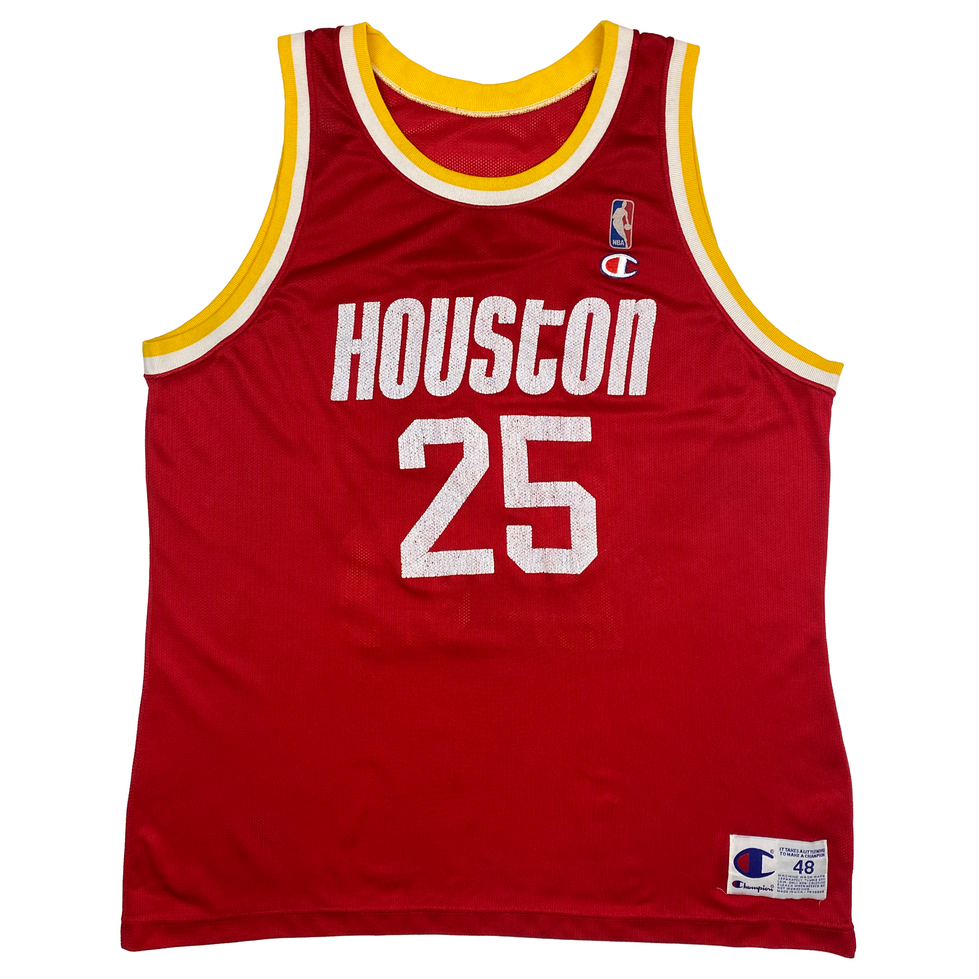 Houston Rockets Away Vest (1990-95) - Horry 25 | Extra Large