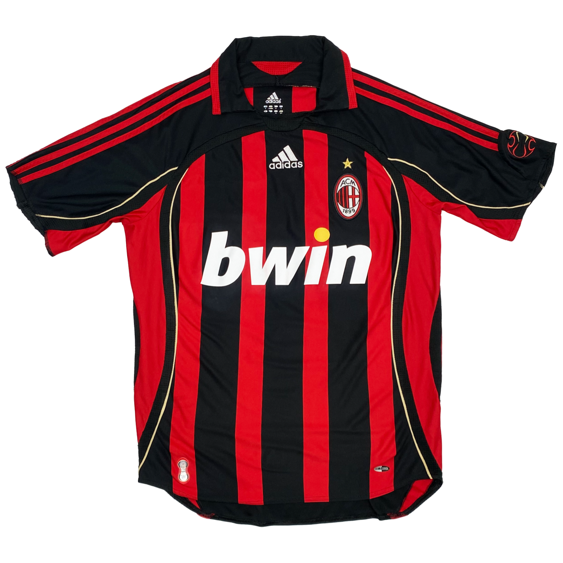 AC Milan Home Shirt - Ronaldo 99 (2006-07) | Small
