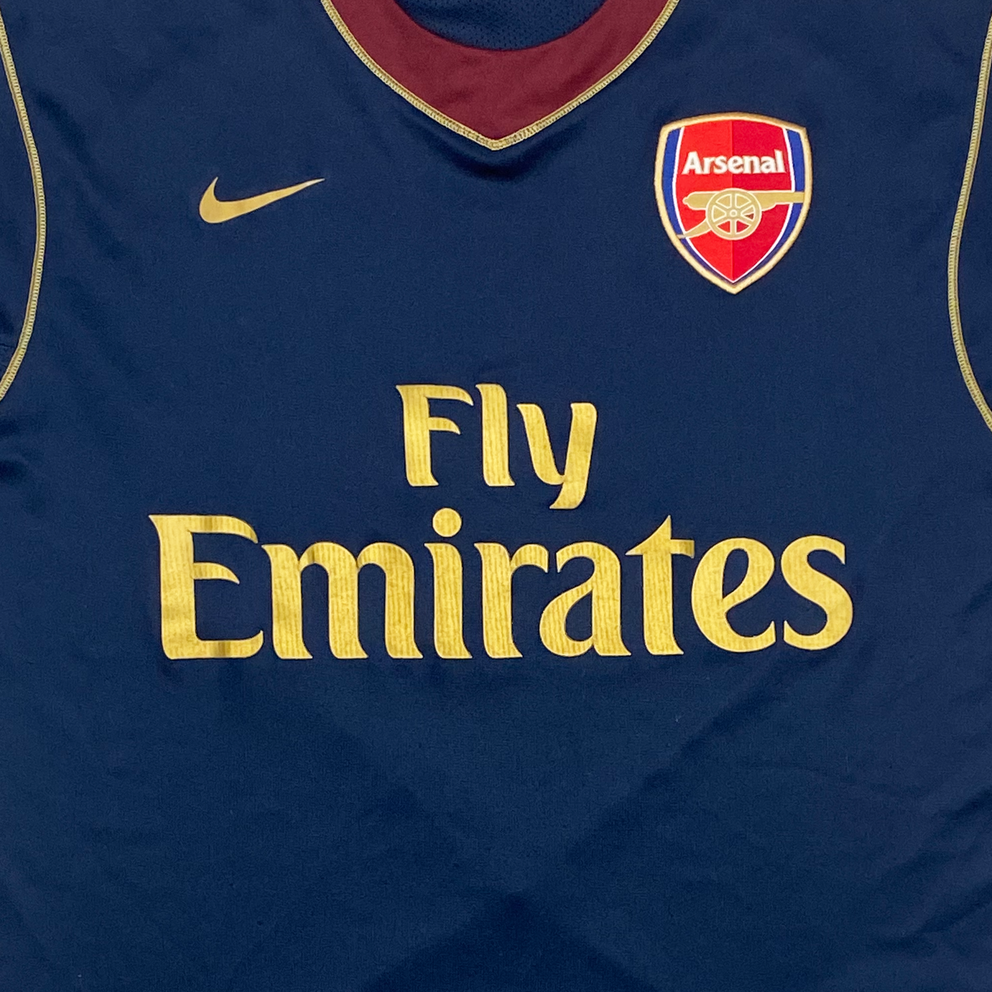 Arsenal Navy Training Shirt (2007-08) | Medium