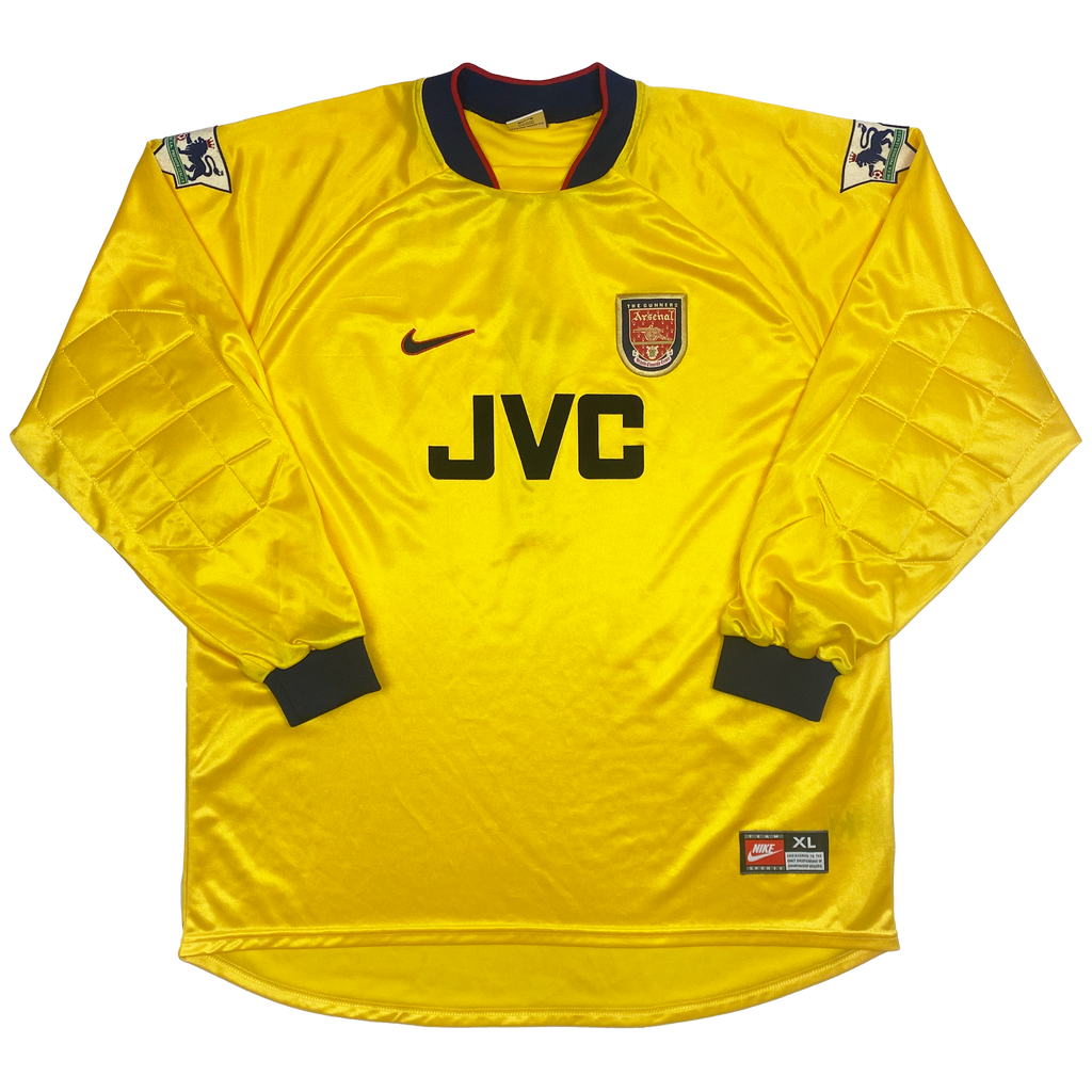 Arsenal Away Goalkeeper Shirt (1997-98)- Seaman 1 | Extra Large