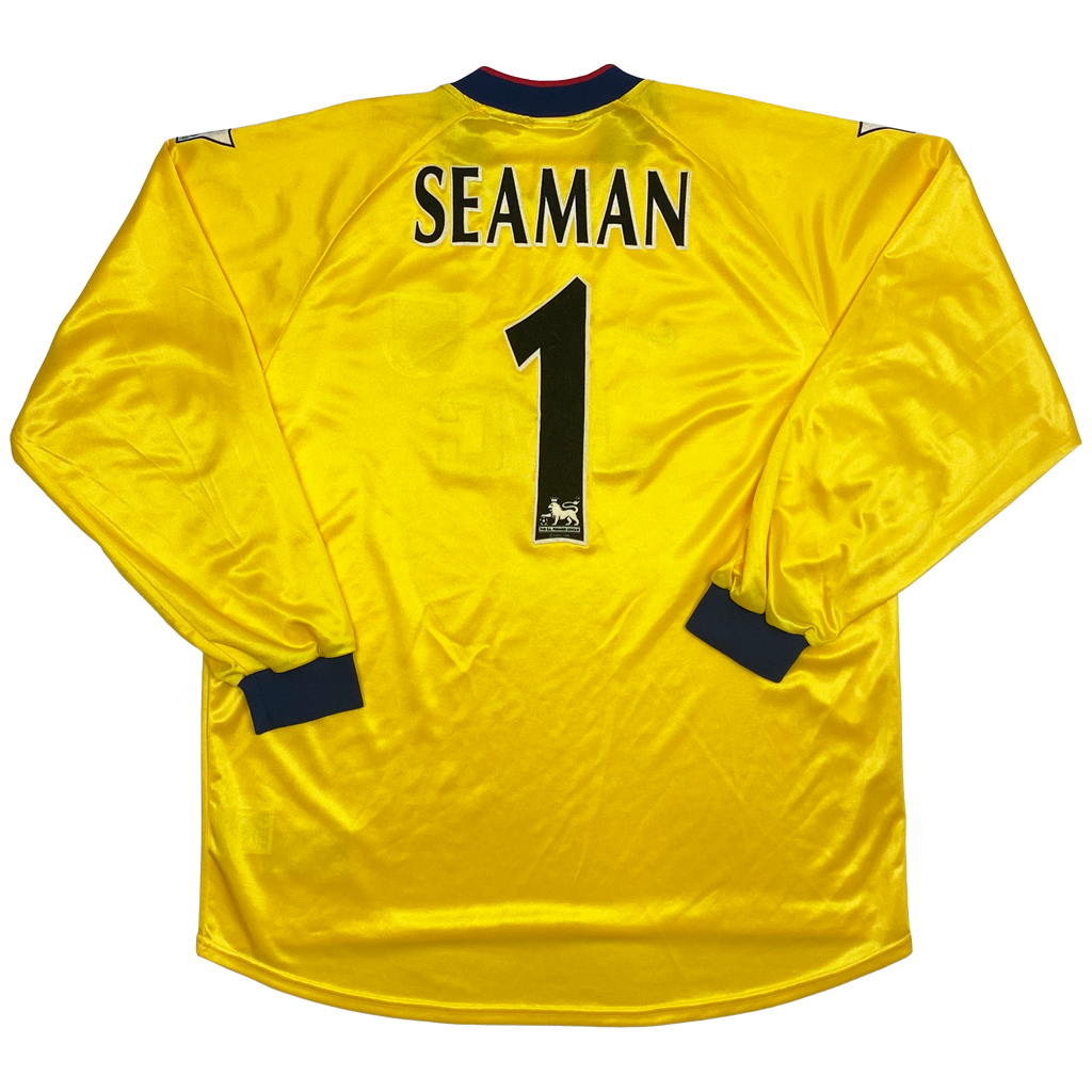 Arsenal Away Goalkeeper Shirt (1997-98)- Seaman 1 | Extra Large