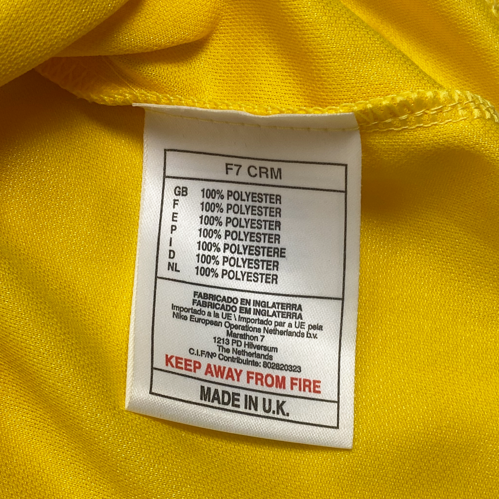 Arsenal Away Goalkeeper Shirt (1997-98)- Seaman 1 | Extra Large