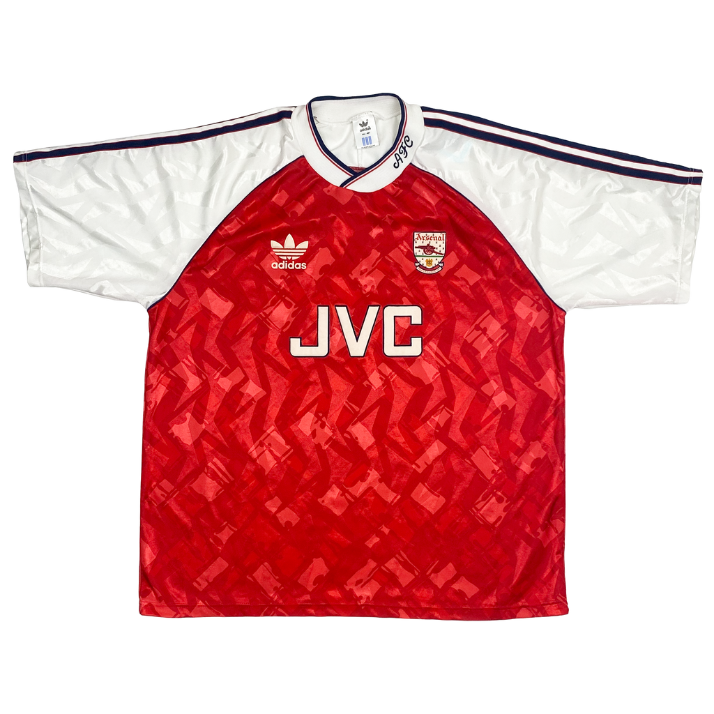 Arsenal Home Shirt (1990-92) | Extra Large
