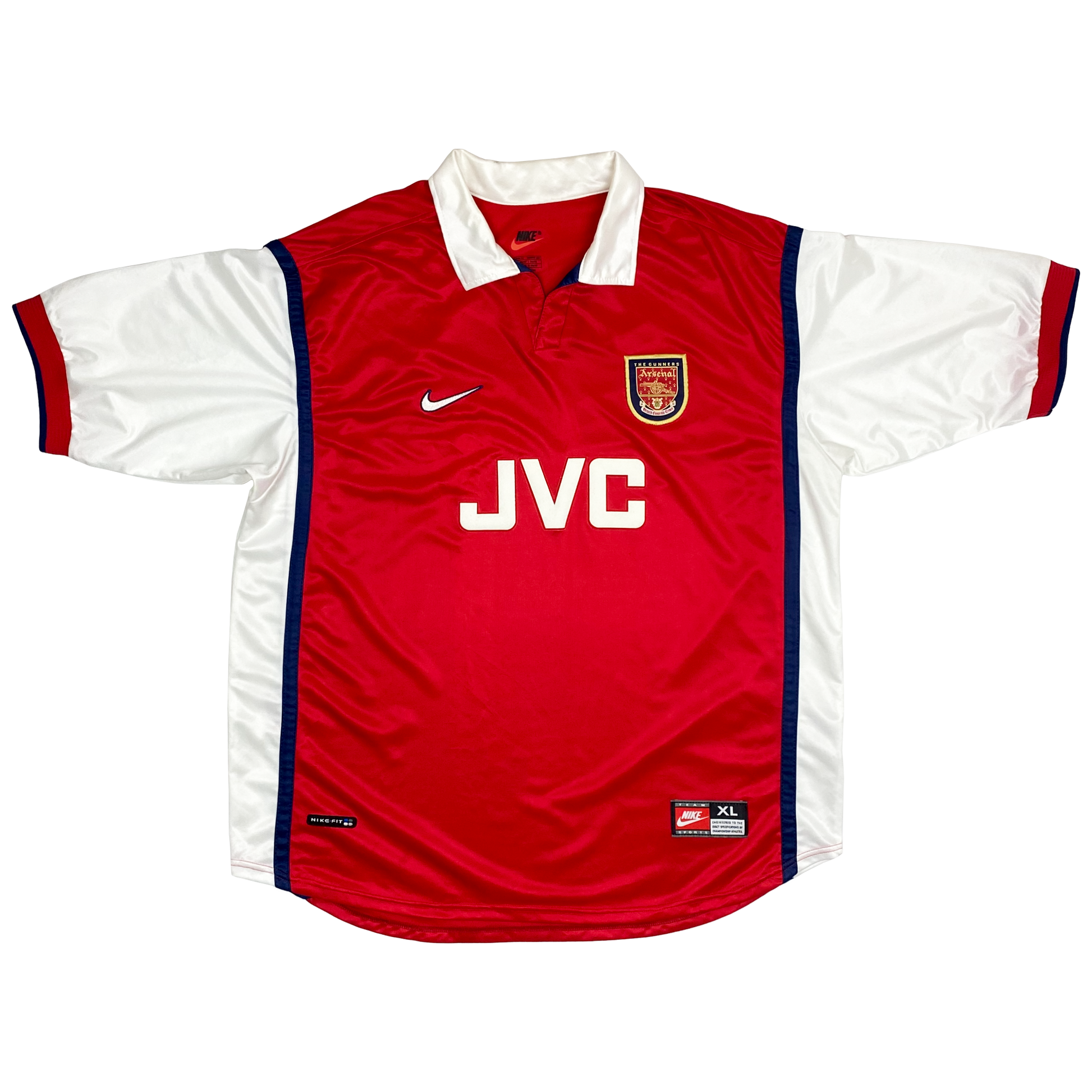 Arsenal Home Shirt (1998-99) | Extra Large