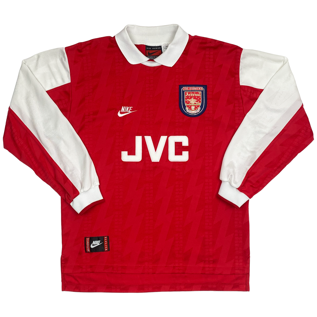 Arsenal Home Shirt (1994-96) Long-Sleeve | Medium