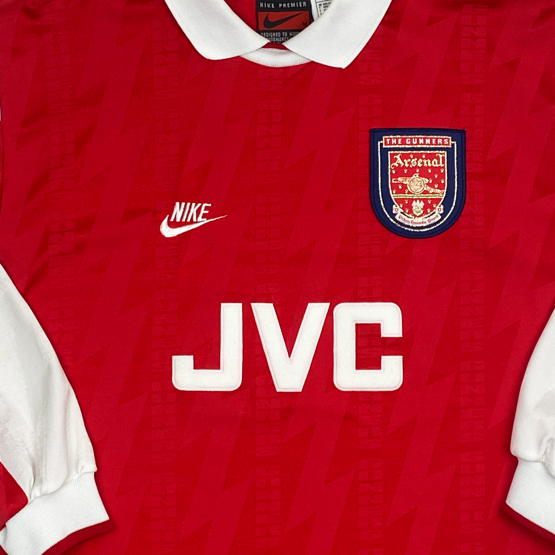 Arsenal Home Shirt (1994-96) Long-Sleeve | Medium