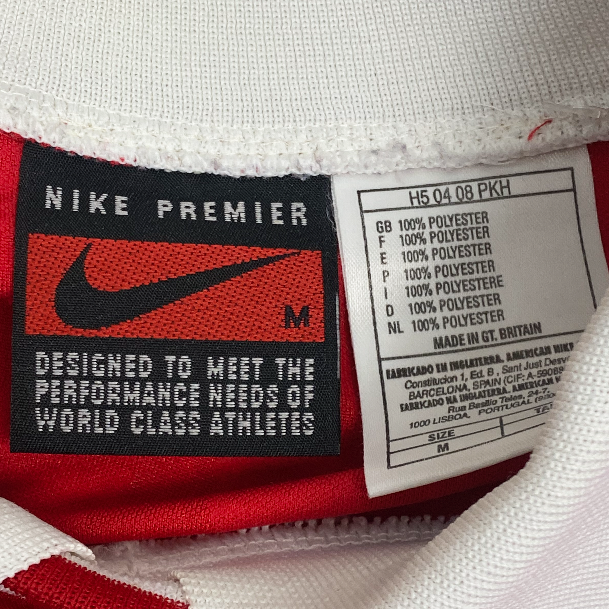 Arsenal Home Shirt (1994-96) Long-Sleeve | Medium