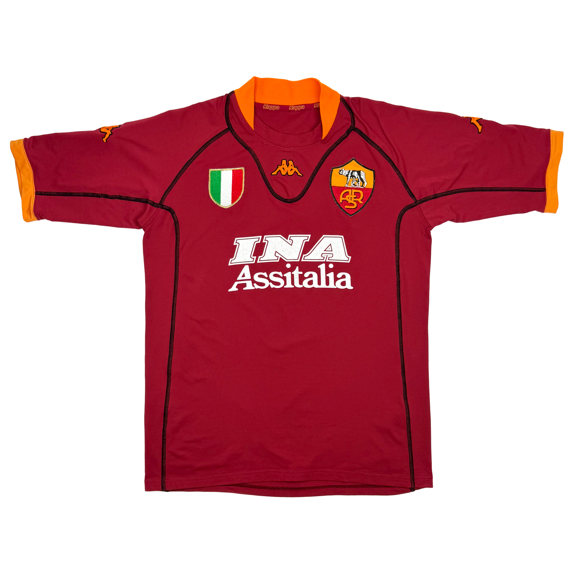 AS Roma Home Shirt (2001-02) | Large